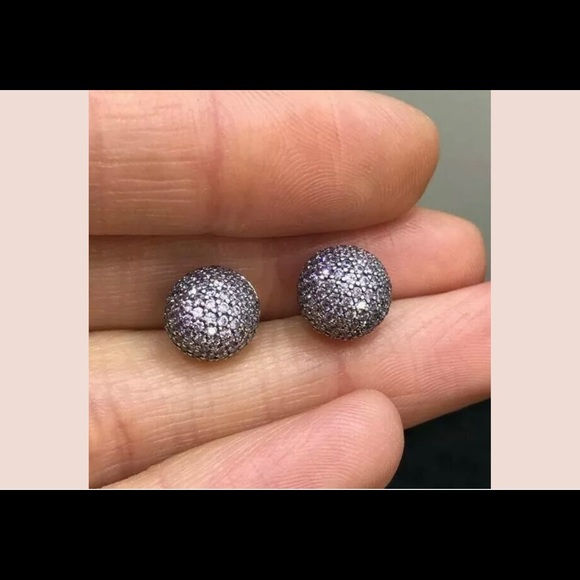 Pandora moment open bangle pave end caps - Picture 3 of 3